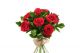 Buchet 9 trandafiri rosii Love of my life