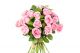 Buchet 25 trandafiri roz Greatest strength