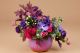 Aranjament cu flori in dovleac mov - Violet Dream