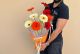 Buchet cu 9 gerbera 