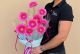 Buchet cu 9 gerbera roz