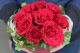 Cutie 9 trandafiri rosii