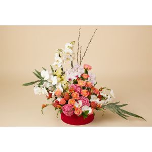 Ghiveci Orhidee + Flori - La multi ani!